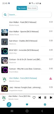 NCS Music - NocopyrightSound android App screenshot 6